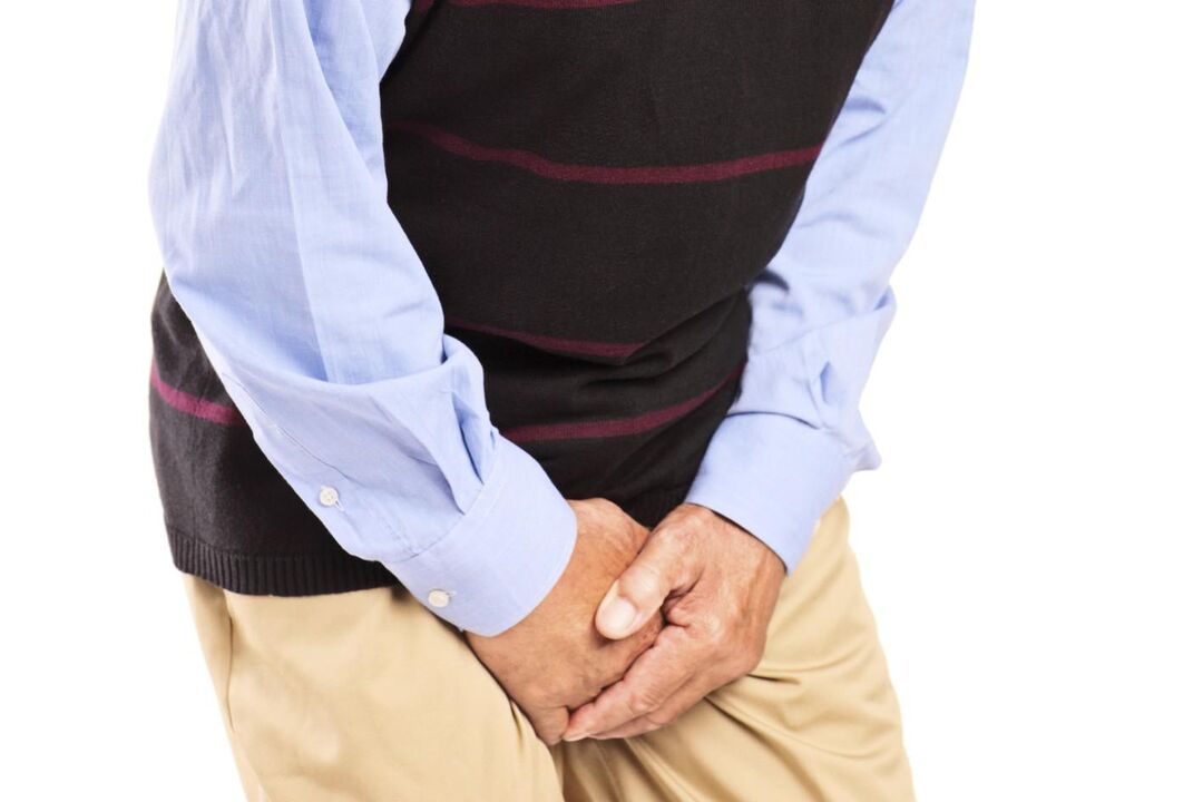 Կոնգրեսիվ պրոստատիտ ունեցող տղամարդկանց անհանգստացնում է աճուկի շրջանում ցավոտ կամ սուր ցավը